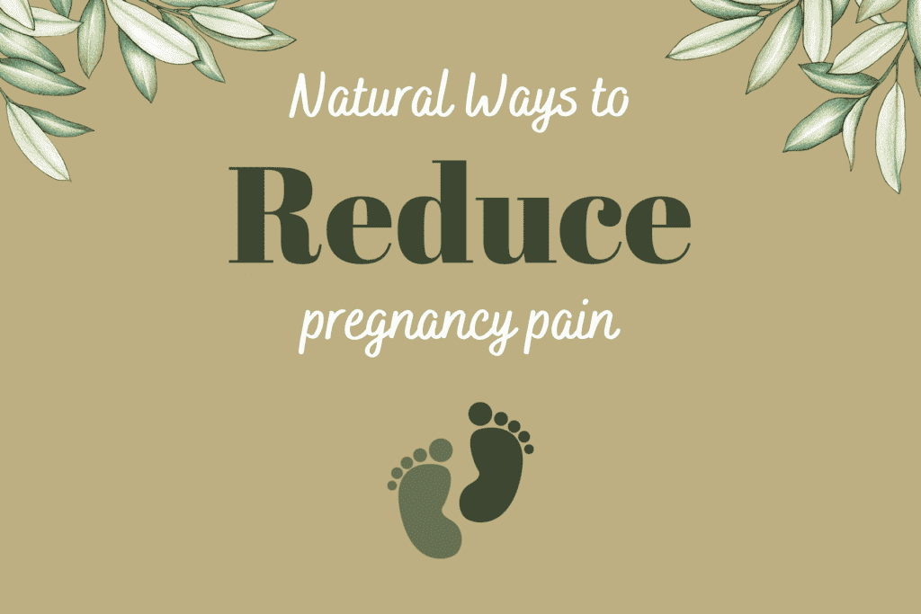 reduce pregnancy pain