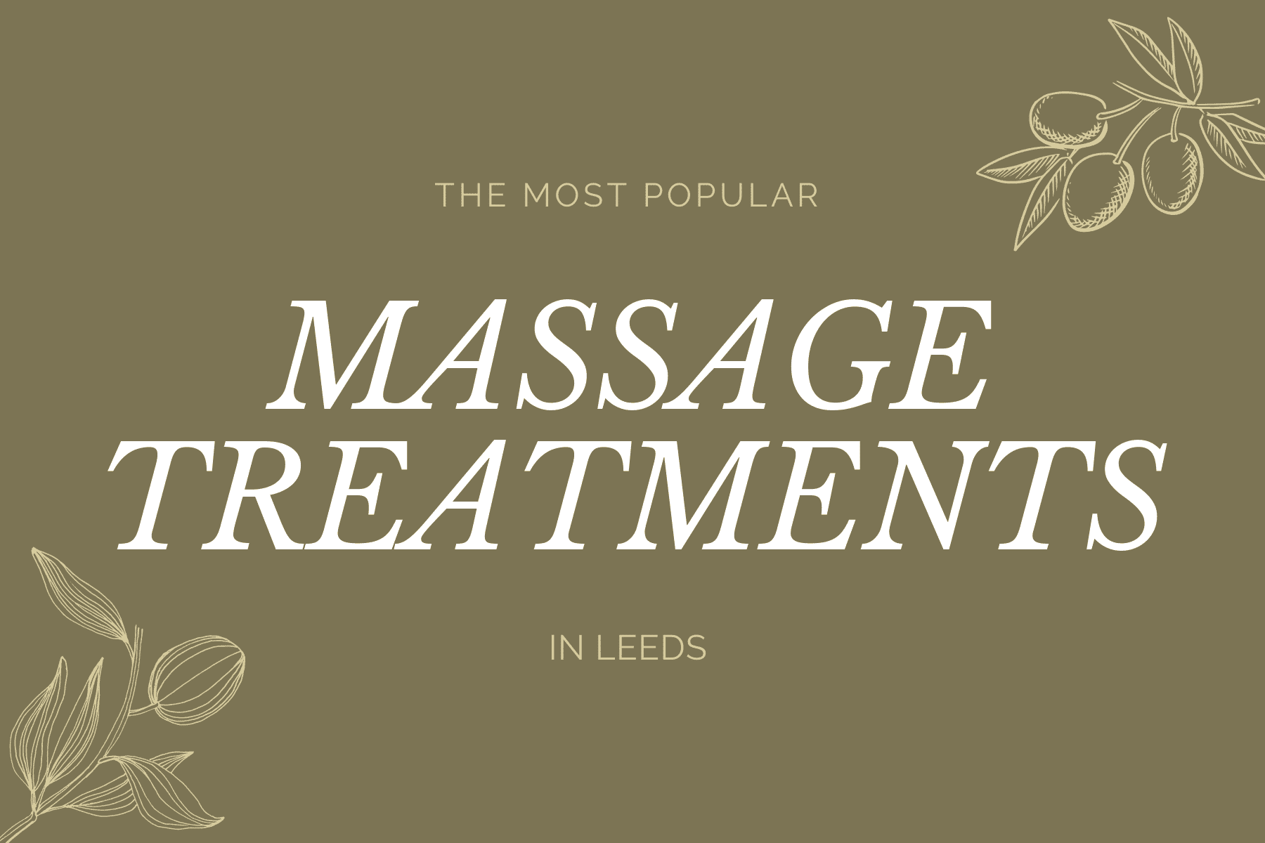 popular leeds massage treatments